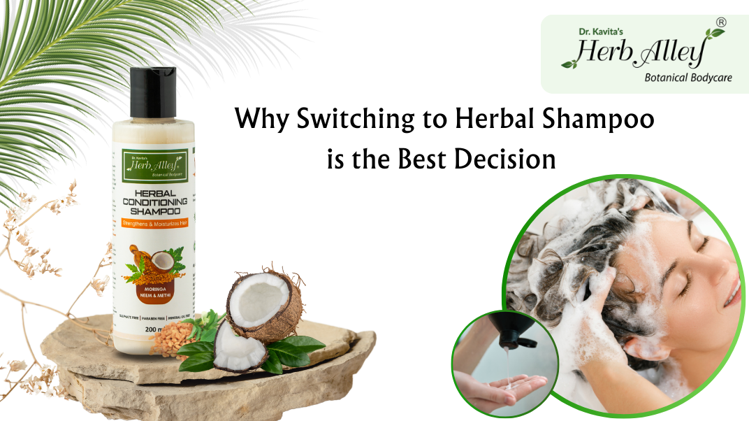 Herbal dandruff control shampoo |sulfate free herbal conditioning shampoo